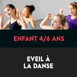 Enfant - 4/6ans - Eveil à la danse